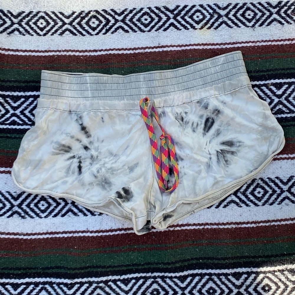 Tie dye shorts